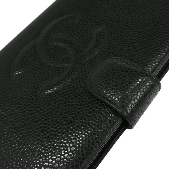 Chanel Long Wallet Black Calfskin - Picture 13 of 13